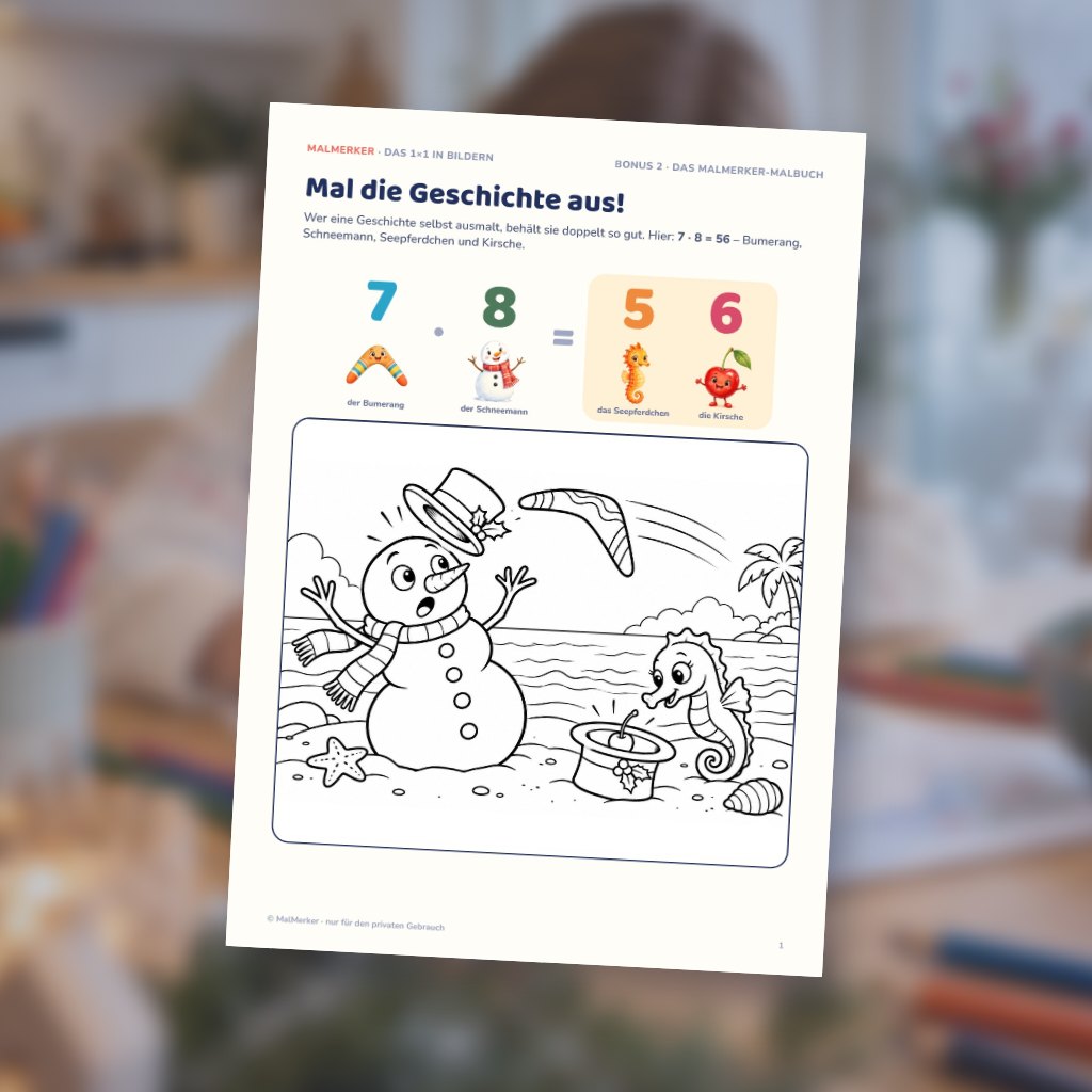 Das MalMerker-Malbuch